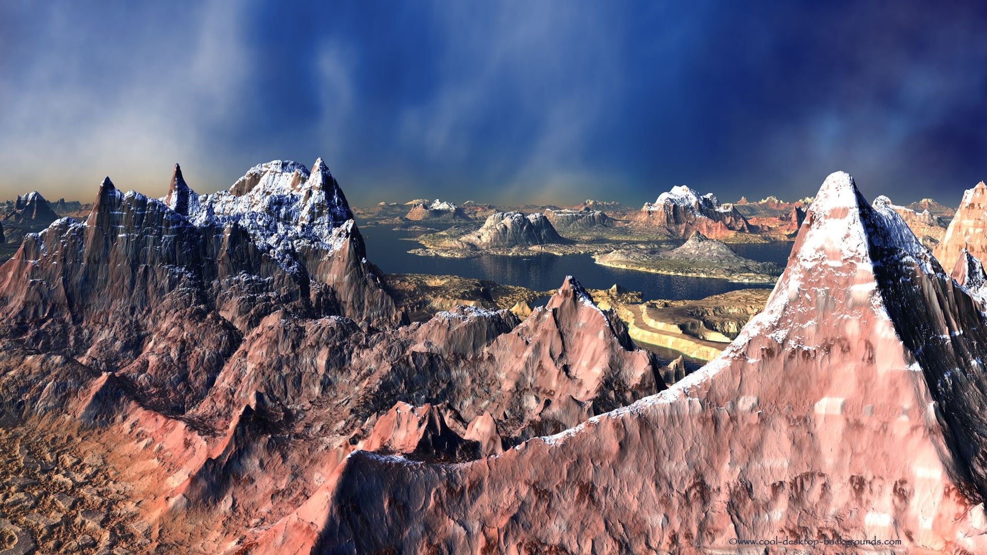 Background, peaks, wallpaper, mountain, rocky, landscape, desktop