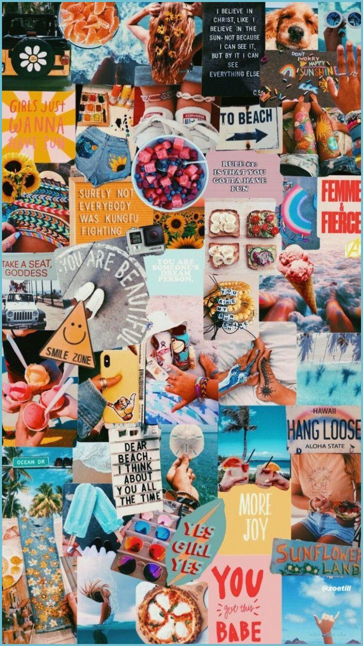 Aesthetic Collage Wallpaper Wallpaper Collage