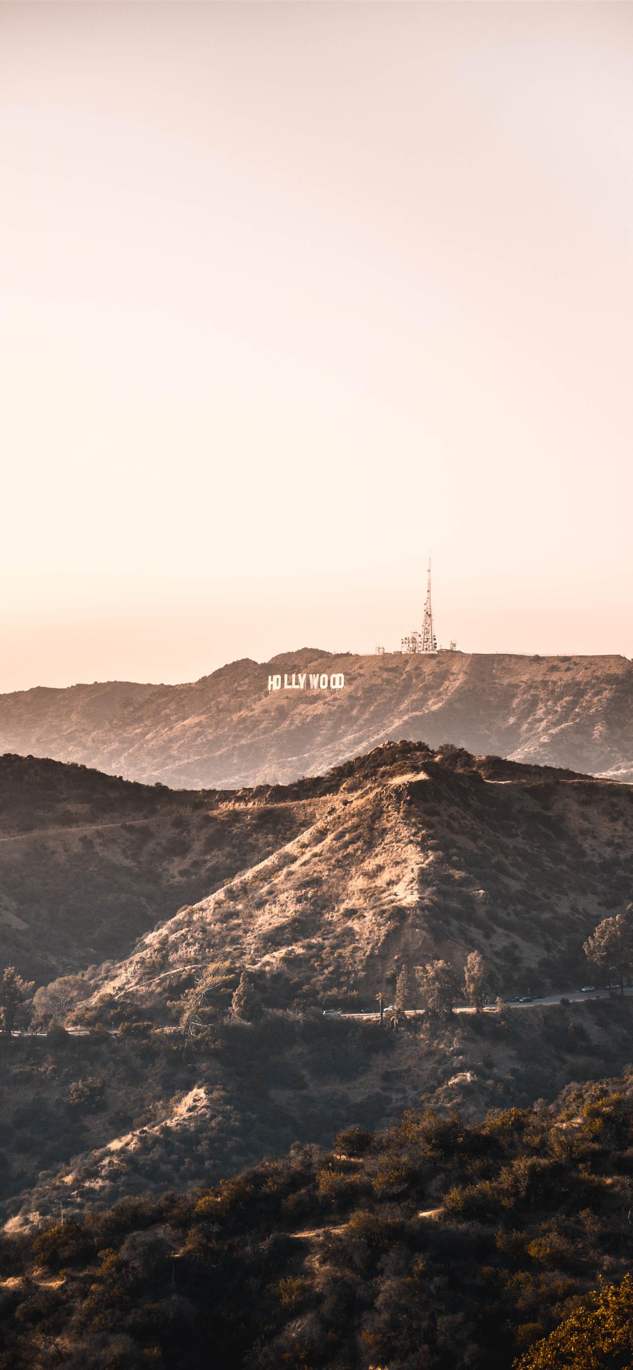 Hollywood Hills iPhone X Wallpaper Free Download