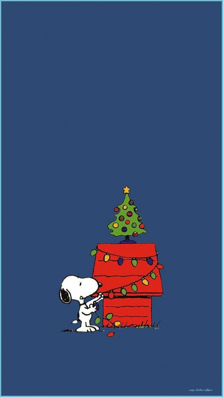 Snoopy Christmas iPhone Wallpaper christmas wallpaper