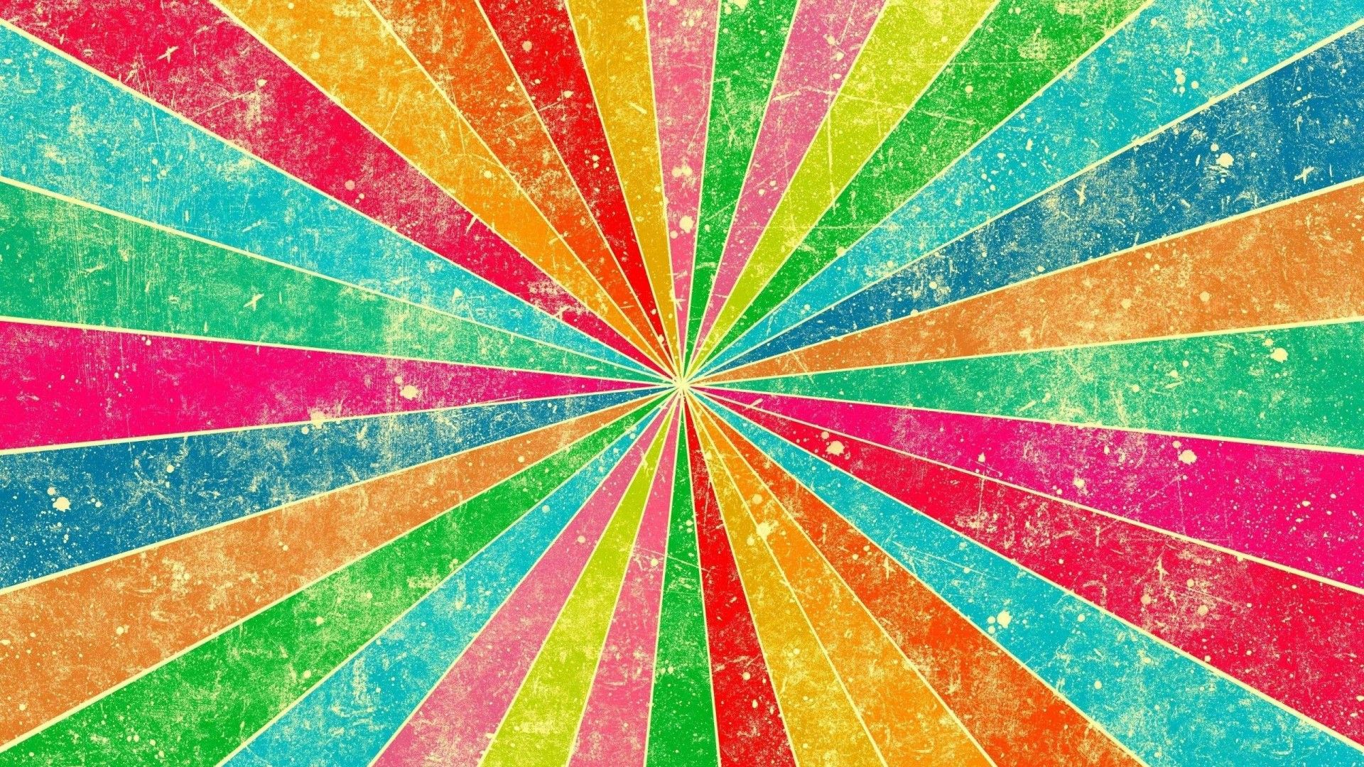 Simple Colorful Circular Collage HD Wallpaperx1080