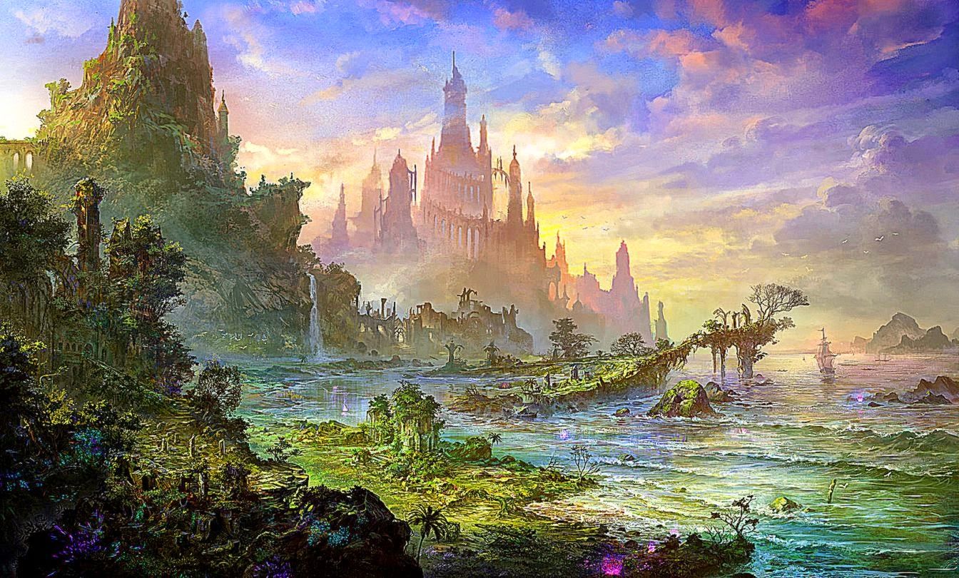 Best Free HD Wallpaper: Landscape Fantasy Art