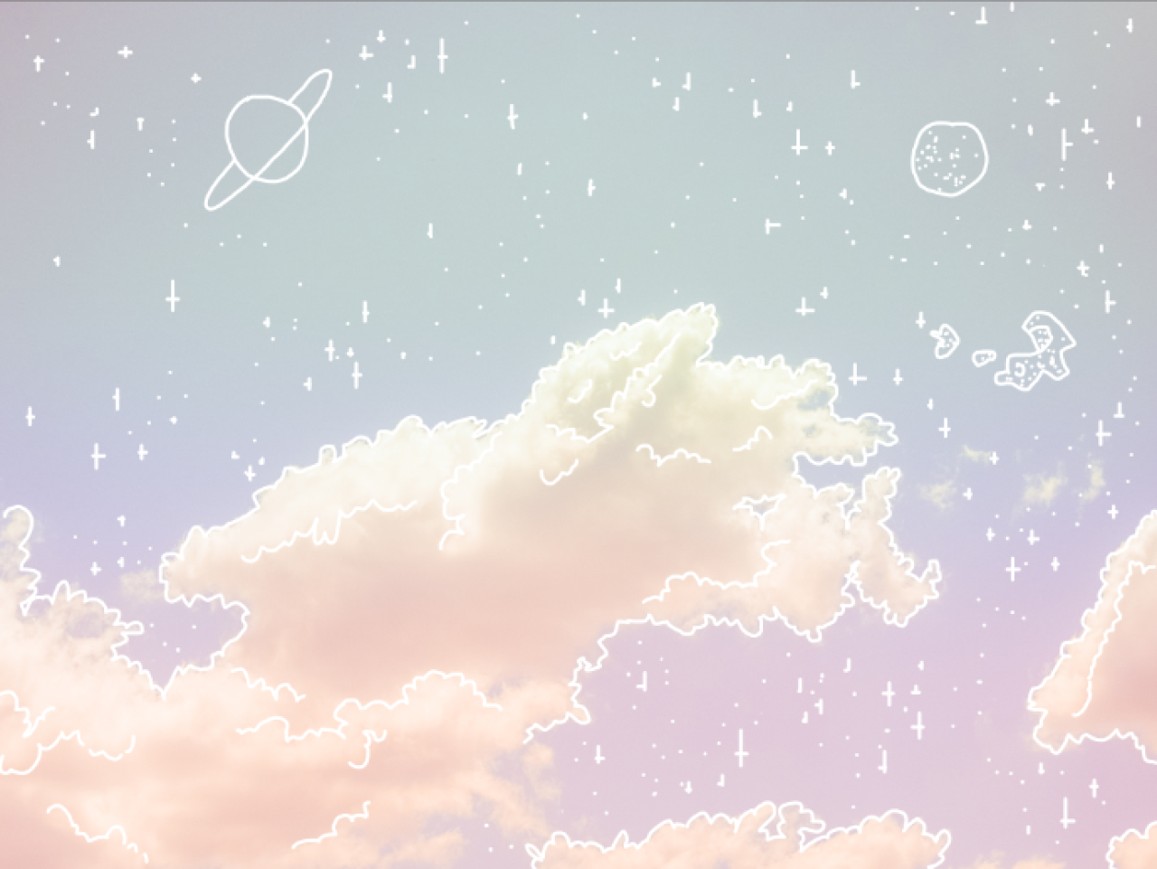 Pastel Aesthetic Desktop Wallpaper