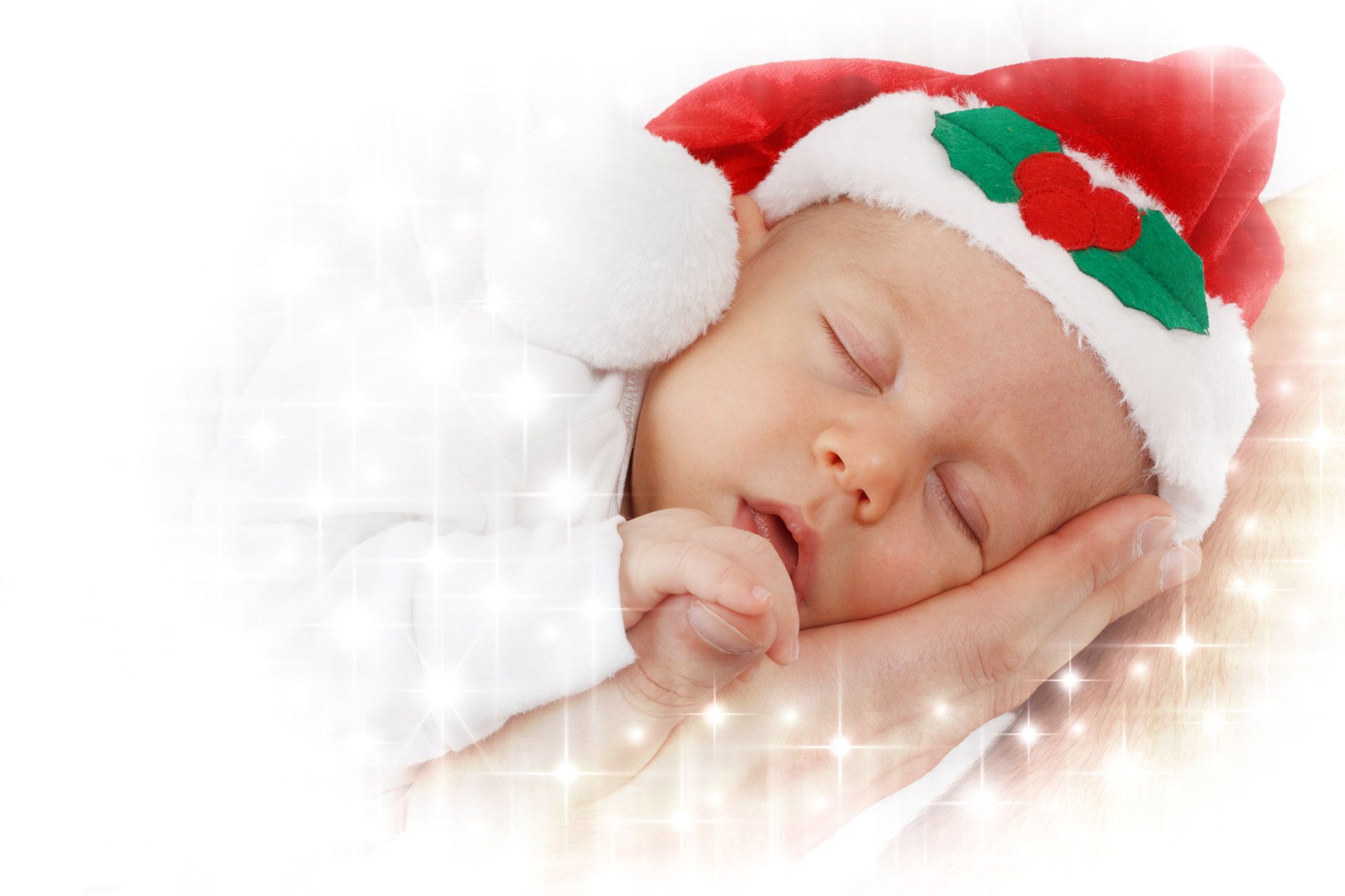 Christmas Baby Boy Free Stock Photo