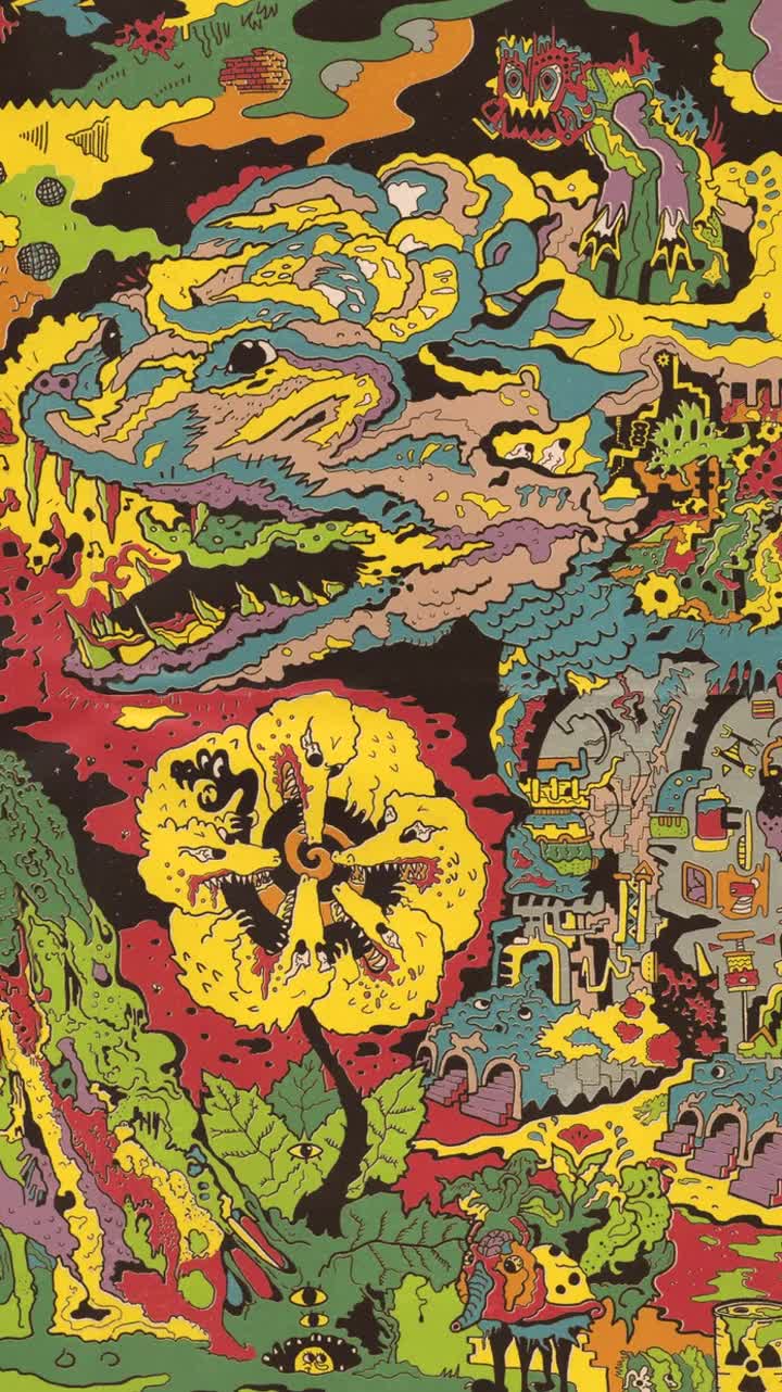 King Gizzard And The Lizard Wizard iPhone