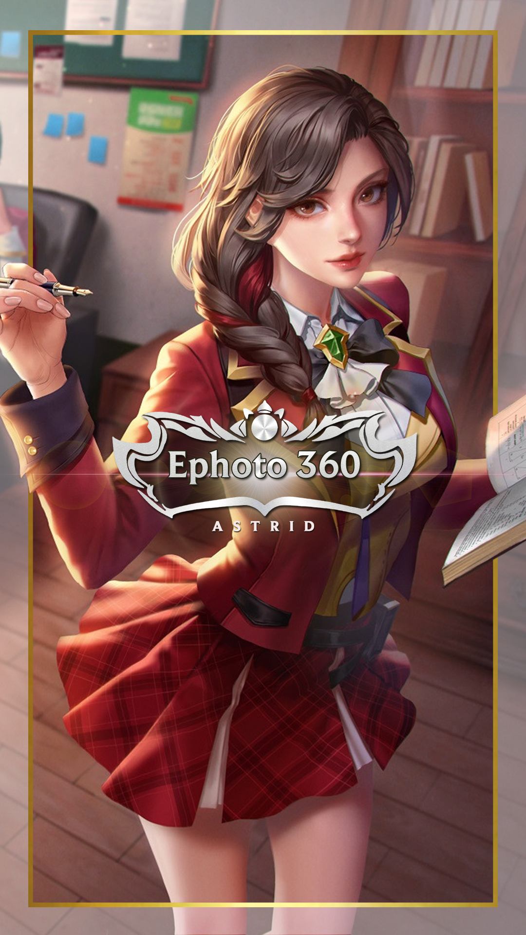 Create a AOV wallpaper by name for mobile