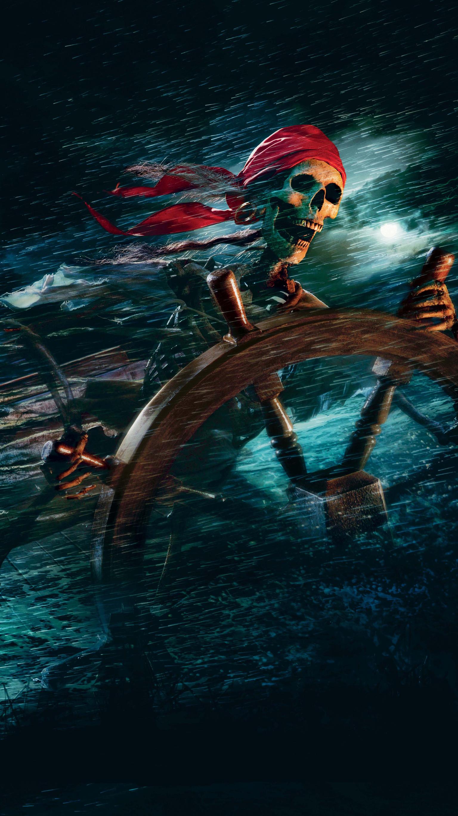 Pirates of the Caribbean: The Curse of the Black Pearl (2003) Phone Wallpaper