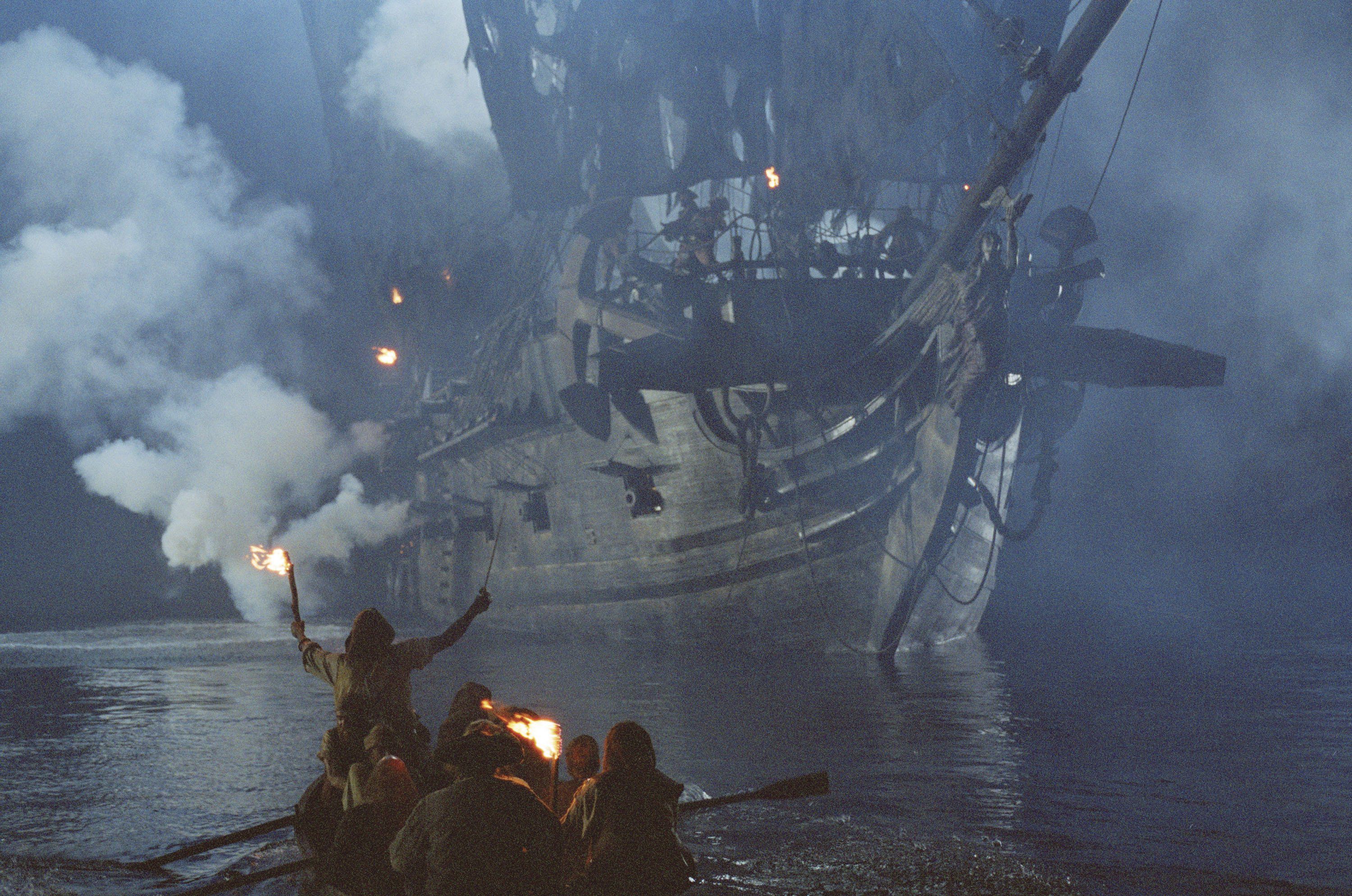 Movie Pirates Of The Caribbean The Curse Of The Black Pearl Wallpaper:3000x1988