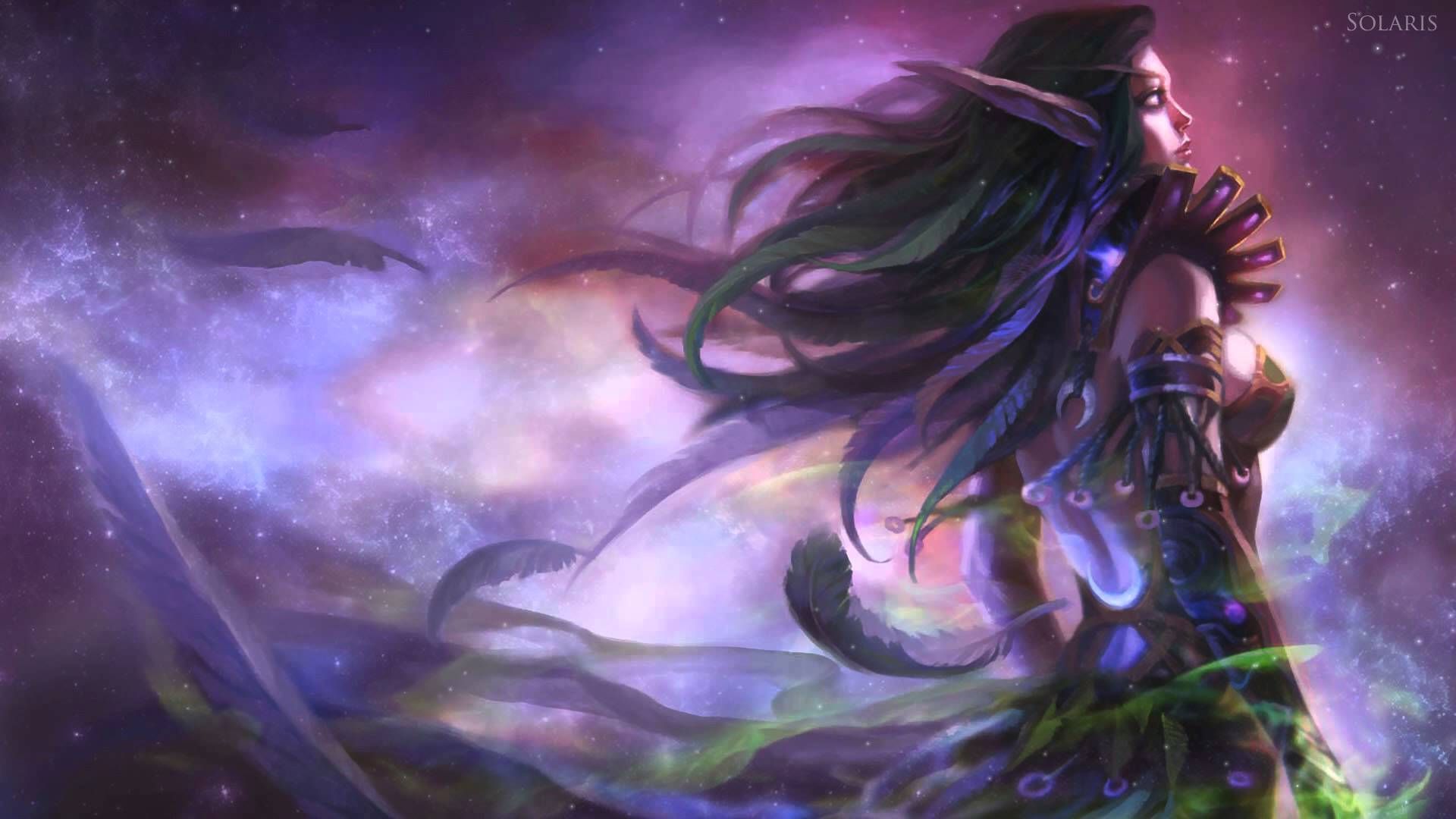 World Of Warcraft Night Elf Wallpaper