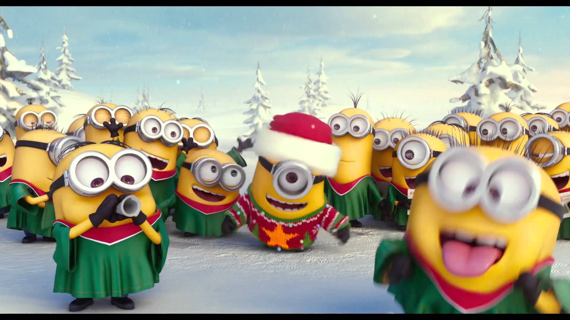 Merry Christmas Minions Wallpapers - Wallpaper Cave