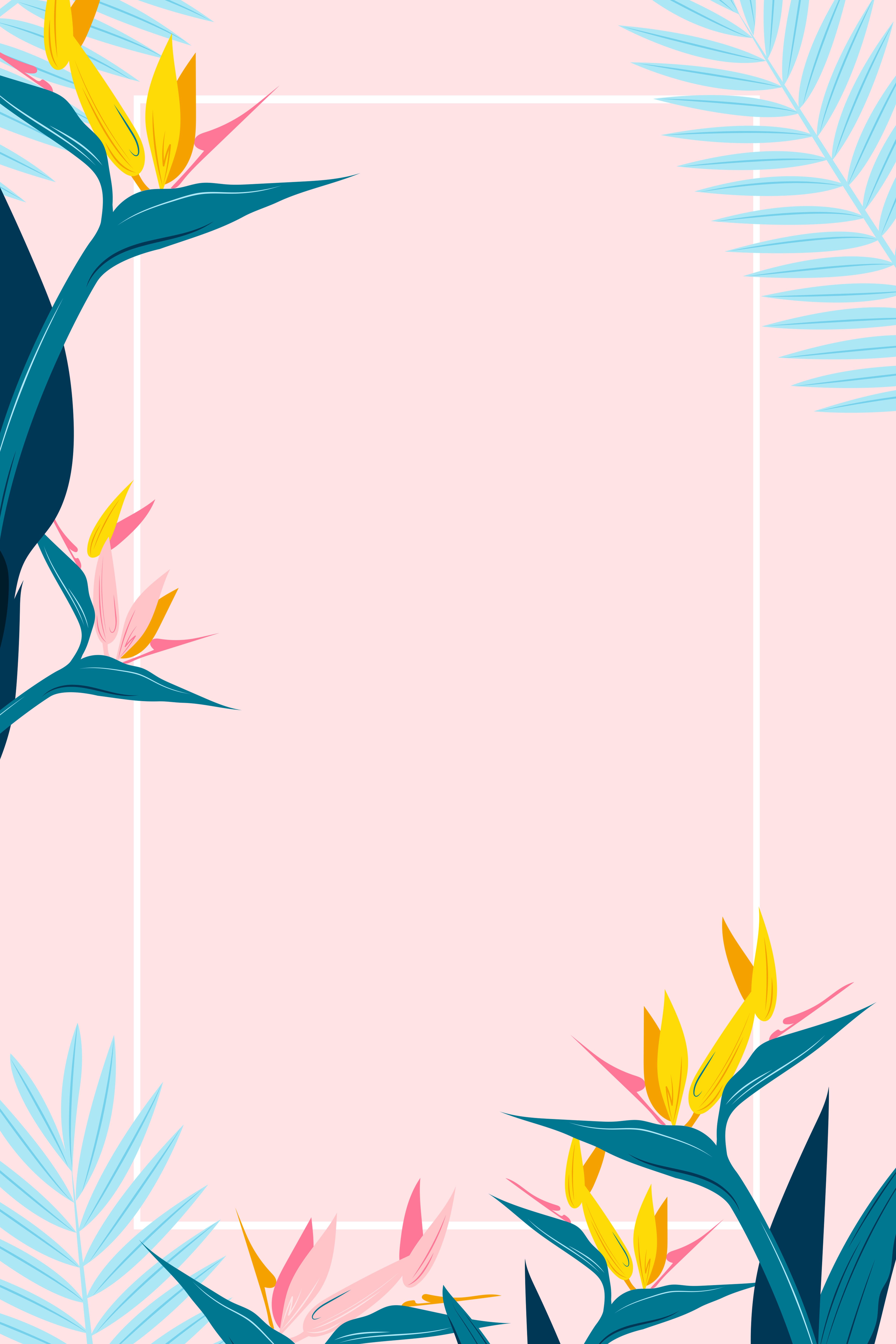 Fresh Summer Women S Promotional Poster Background. Flower background wallpaper, Cute wallpaper background, Poster design