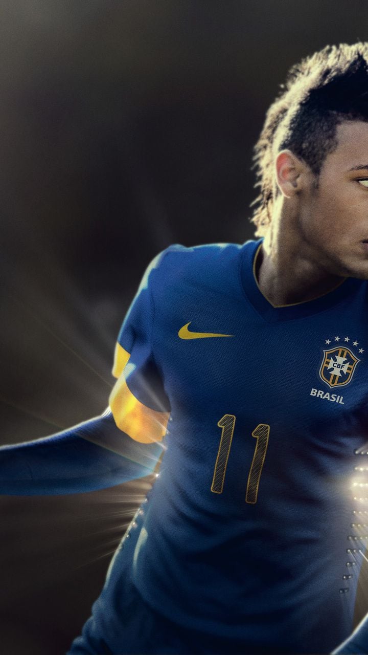 Neymar Da Silva Santos J Nior, Nike, Neymar, Santos High Resolution