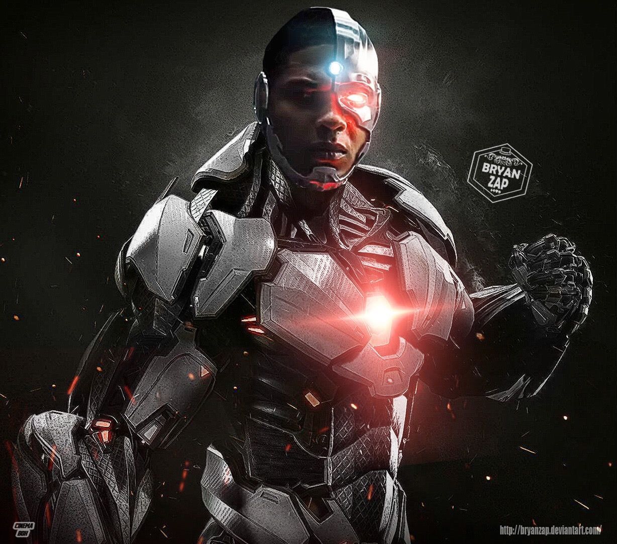 This would be the best look for Cyborg in the future. Make it happen!. BryanZap. Cyborg dc comics, Dc comics wallpaper, Dc comics heroes