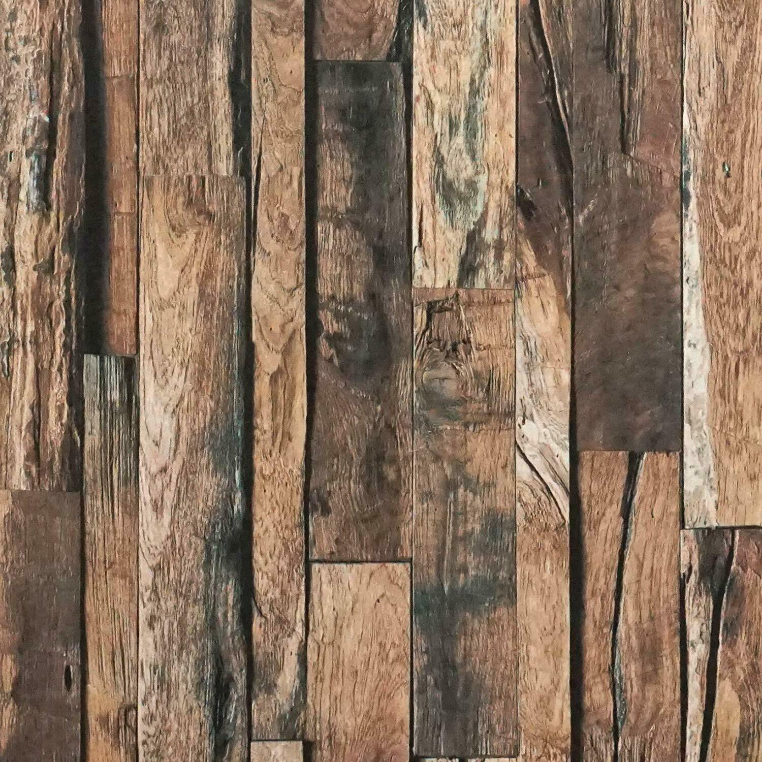 FD22348 Old Rustic Wood Crates Brown Fine Decor Wallpaper online