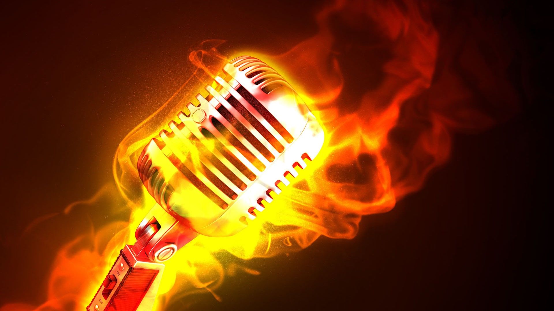 Awesome Microphone wallpaperx1080