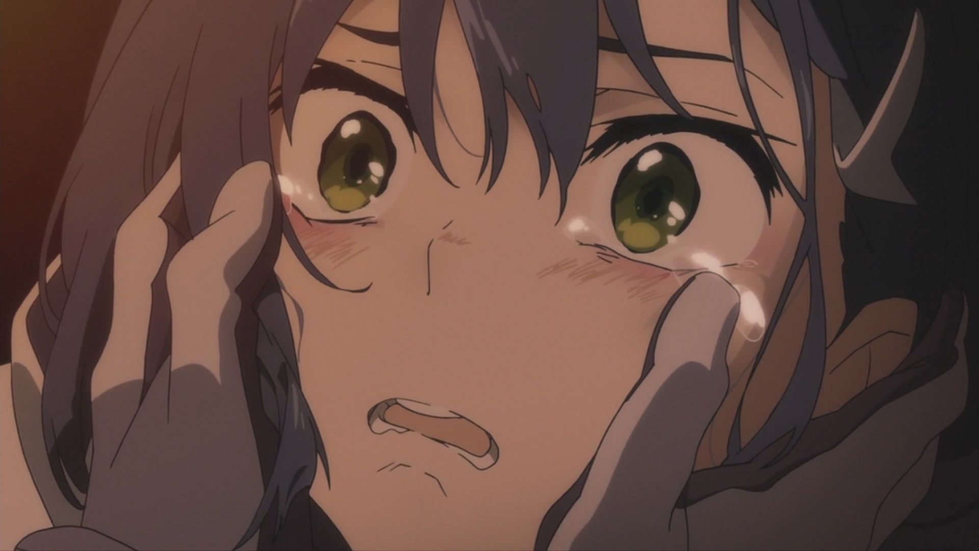 Crying Sad Anime Girl