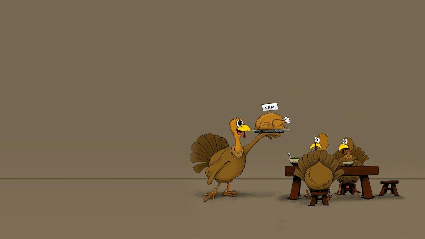 Funny Thanksgiving Wallpaper for Desktop