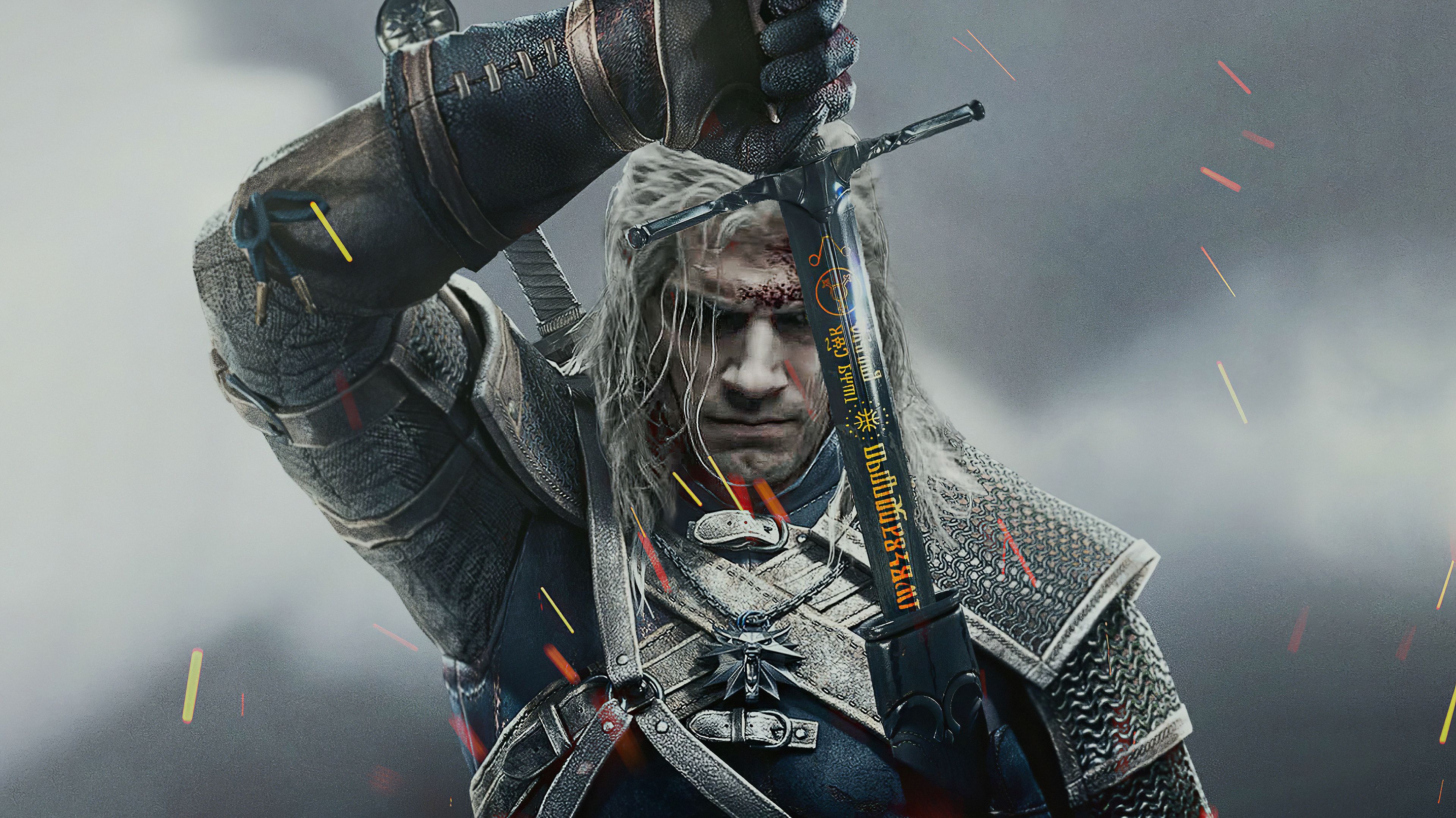 The Witcher Henry The Witcher HD wallpaper, The Witcher background HD 4k, The Witcher 4k wallpaper. The witcher, It cast, Netflix tv