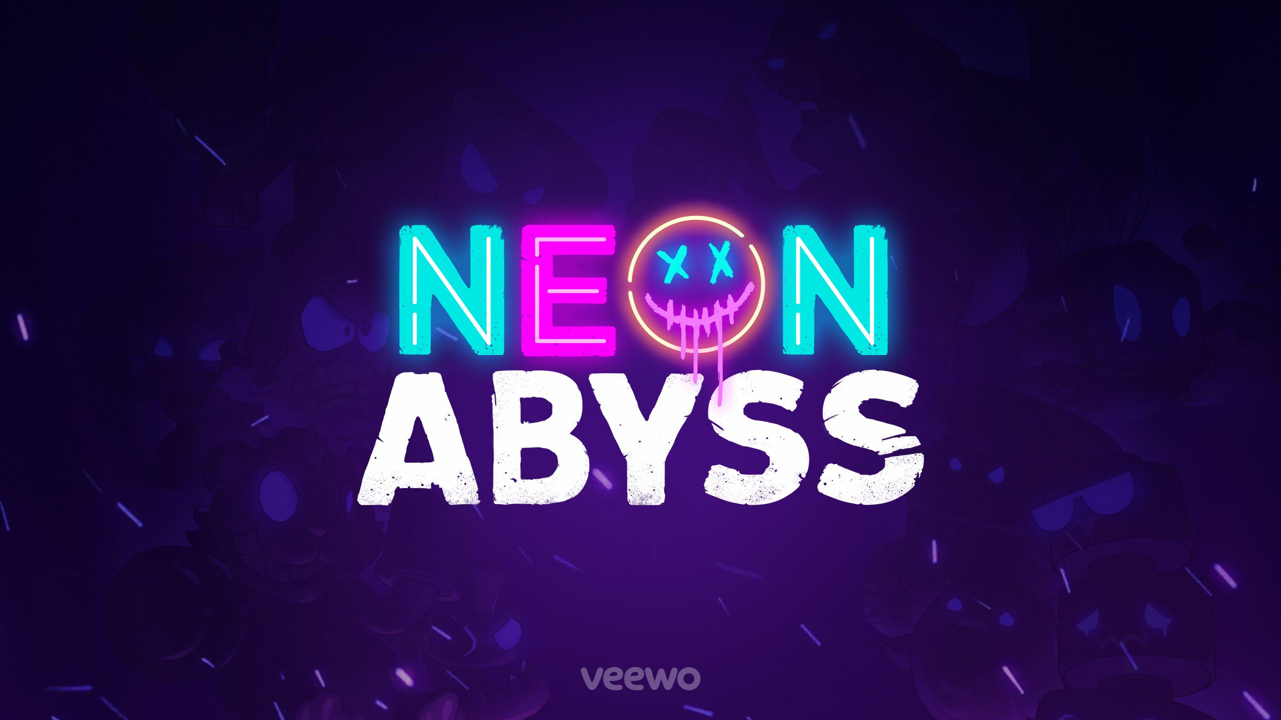 Neon Abyss: free desktop wallpaper and background image