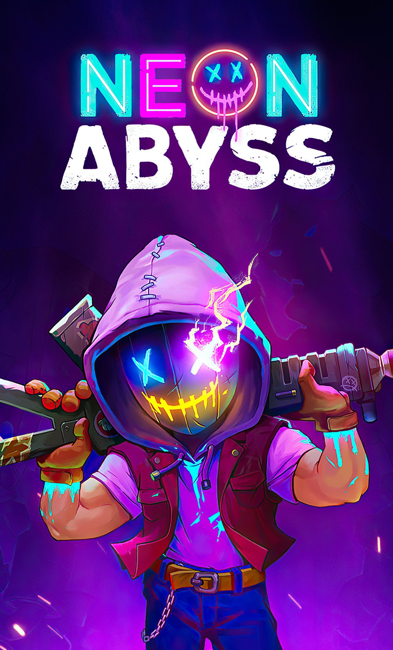 Neon Abyss 2020 iPhone HD 4k Wallpaper, Image, Background, Photo and Picture