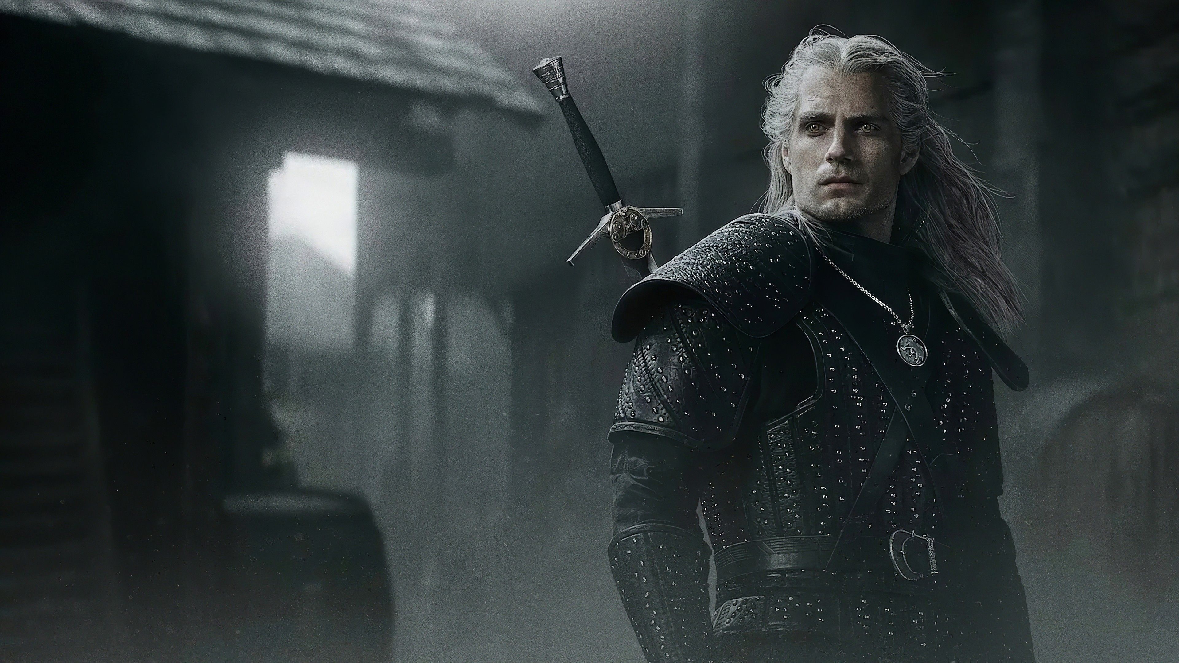 Wallpaper The Witcher, poster, Henry Cavill, 5K, Movies