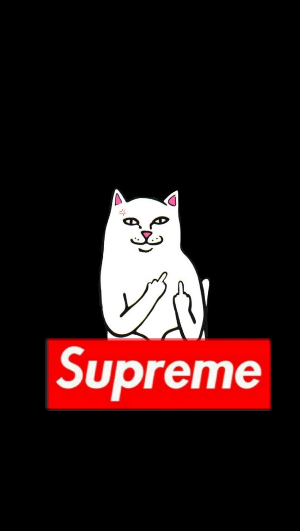 freetoedit #lockscreen #supreme #ripndip #cat #iphonelockscreen Rip N Dip