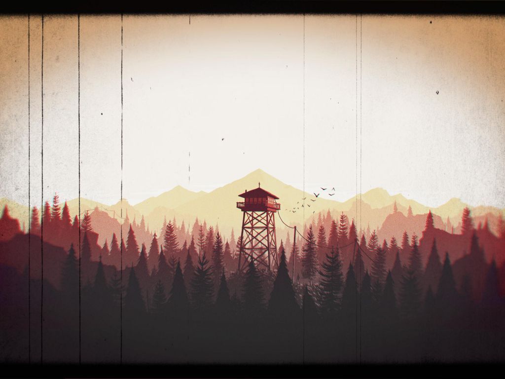 Firewatch 4K wallpaper for your desktop or mobile screen free and easy to download