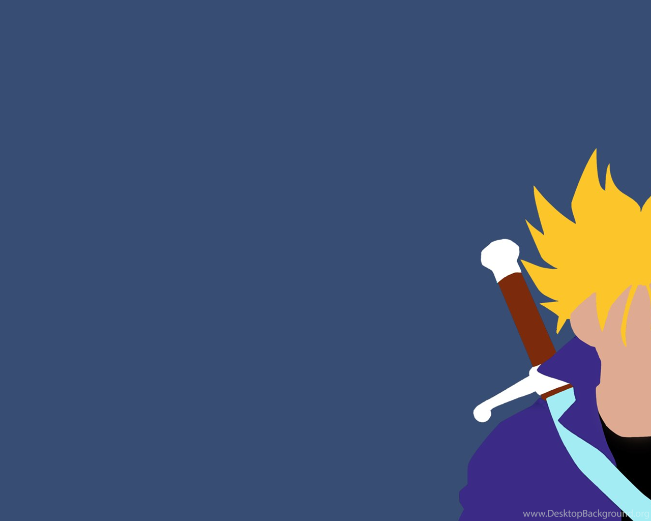 Future Trunks Minimalist Wallpaper?, Dbz Desktop Background