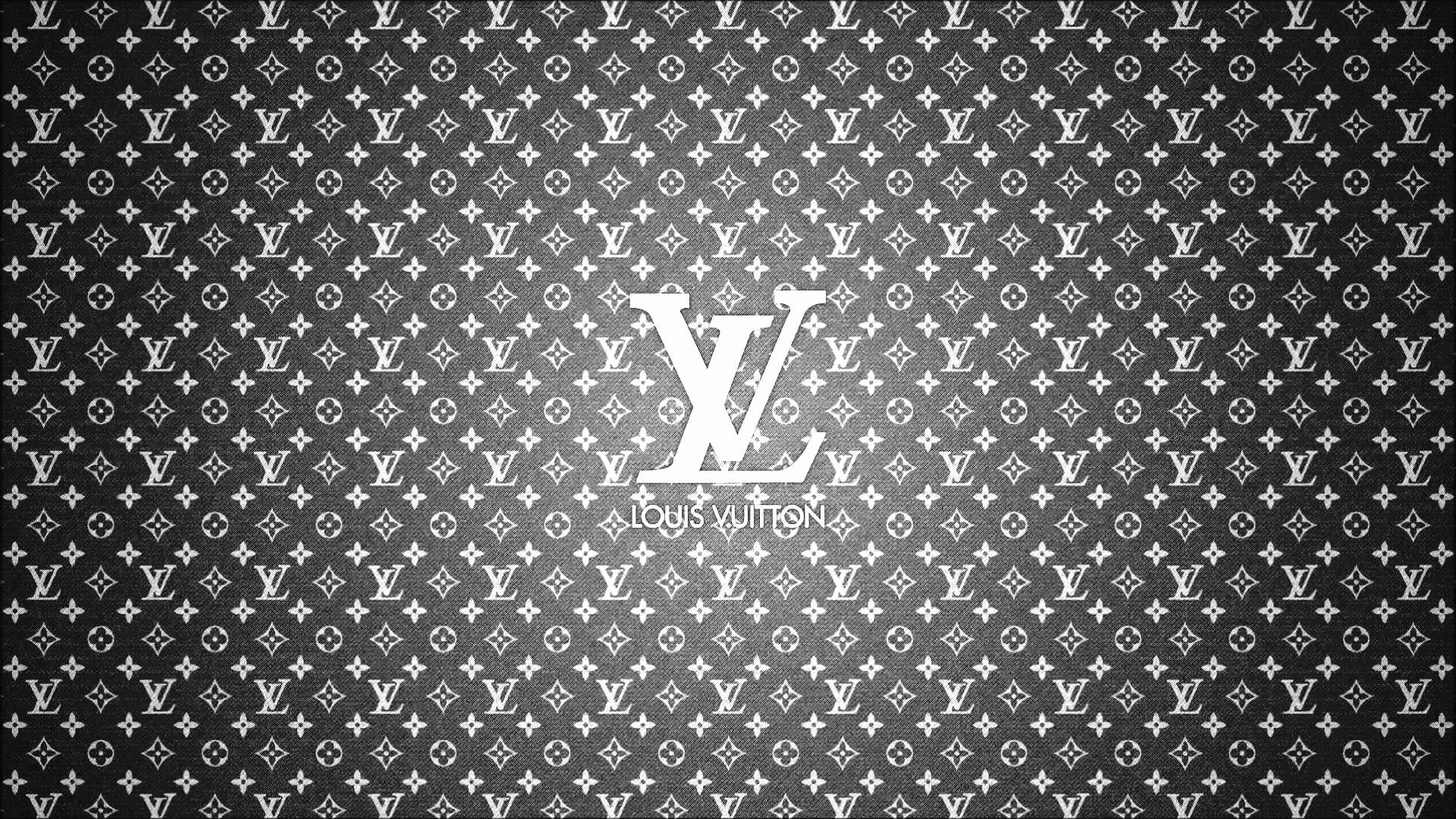 Louis Vuitton BW Mac wallpaper