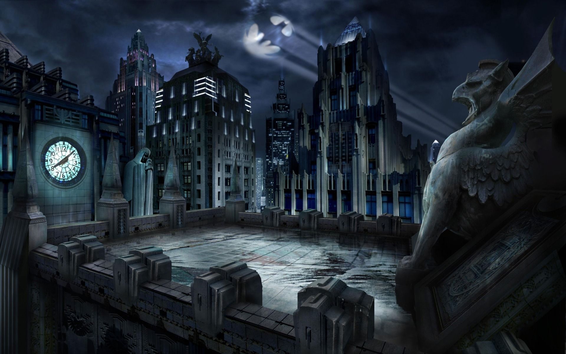 Gotham City HD Wallpaper