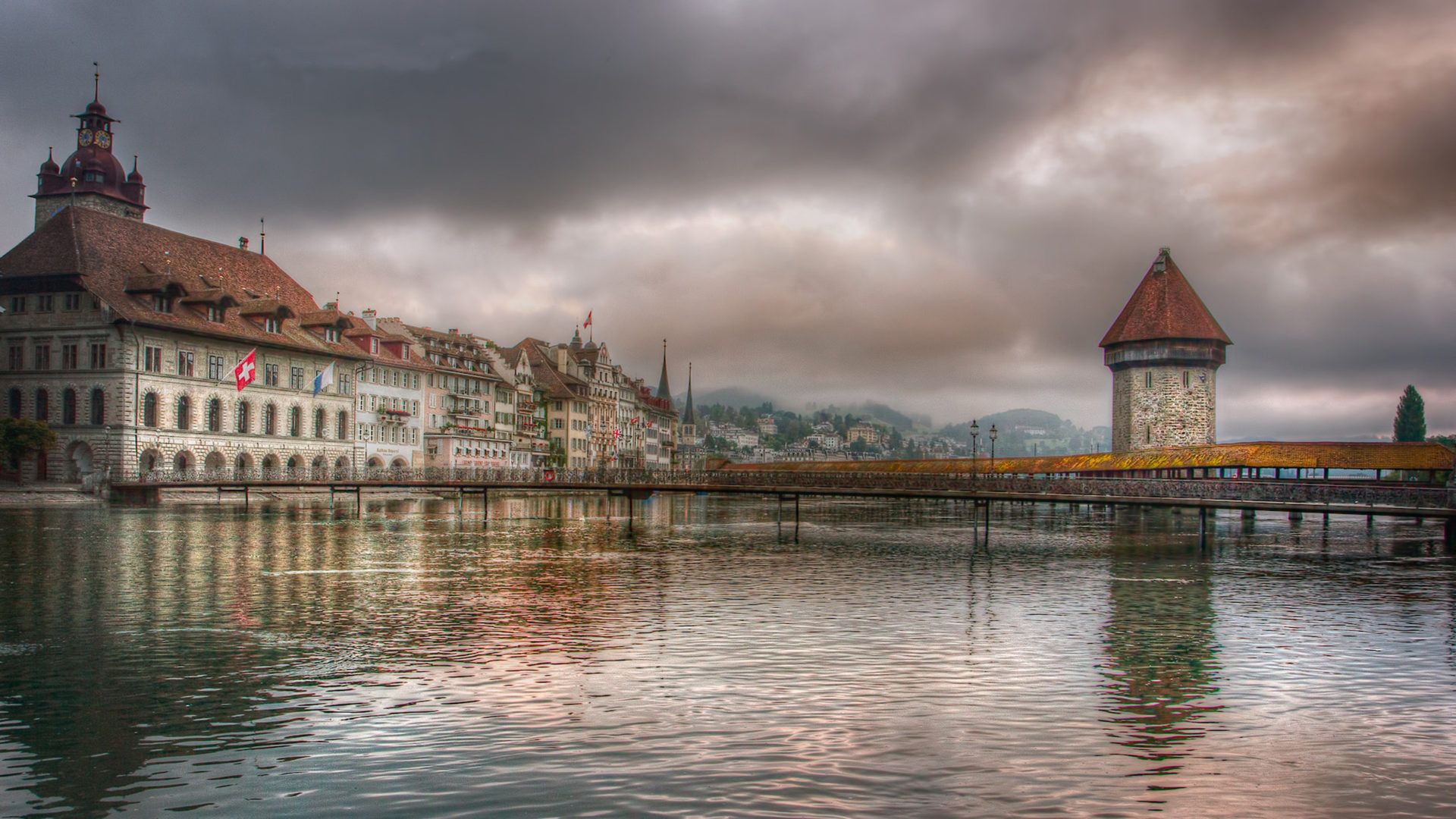 Luzern Lake Lucerne Village Of Switzerland 4k Ultra HD Desktop Wallpaper For Computers Laptop Tablet And Mobile Phones 3840x2400, Wallpaper13.com