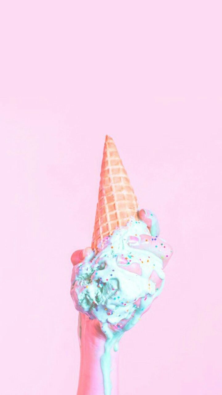 background, beautiful, decor, decoration, delicious, design, dessert, food, hand, pastel, pastel blue, pink, style, sugar, sweets, wallpaper, wallpaper, we heart it, pink background, wallpaper iphone, pastel color, beautiful food, pink ice cream