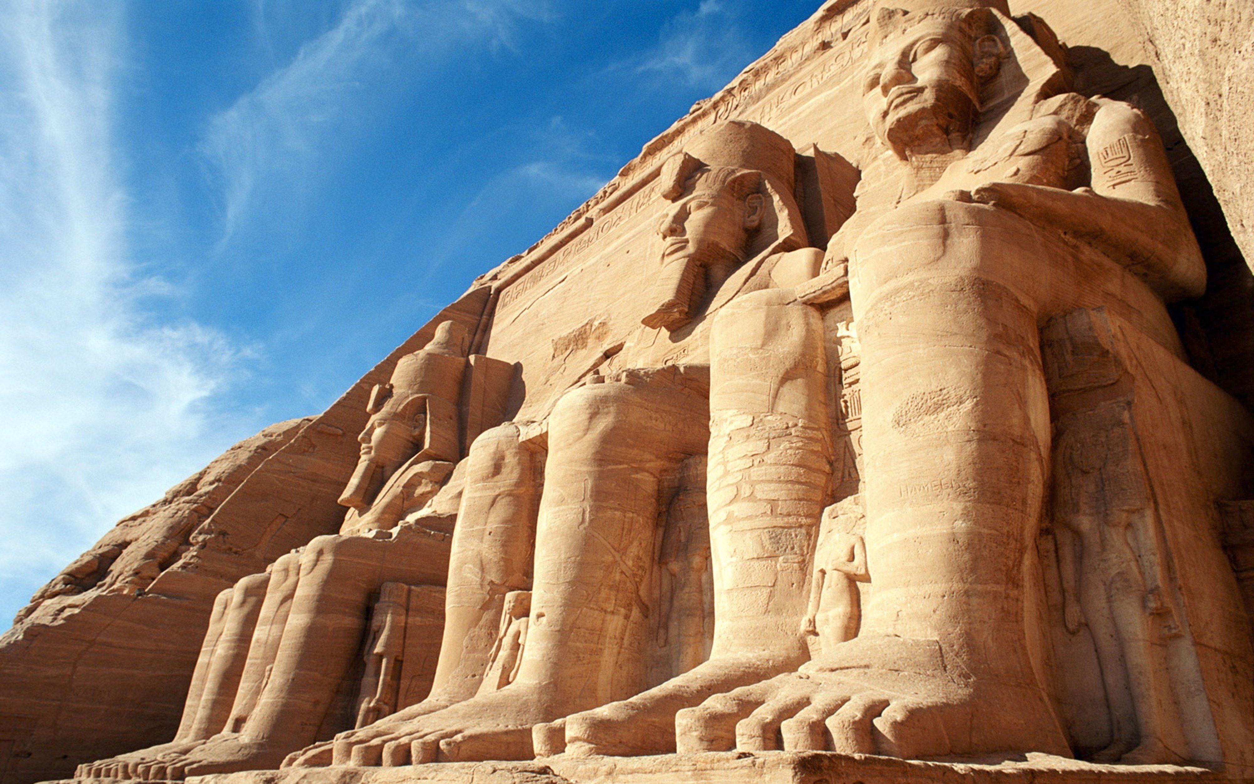 Abu Simbel Temples Egypt Ancient Archeology 4000x2500 Wallpaperx2500