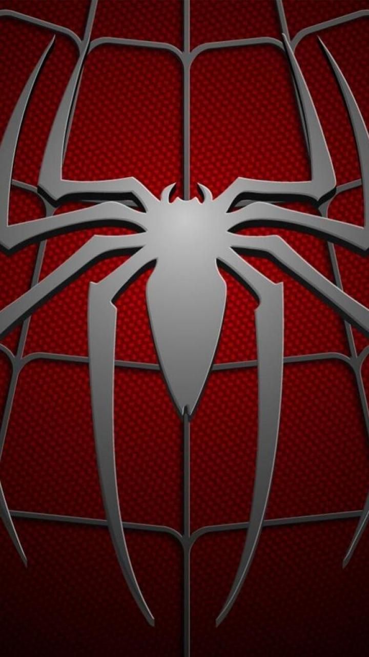 Spider Man Logo White Phone Wallpaper Free Spider Man Logo White Phone Background