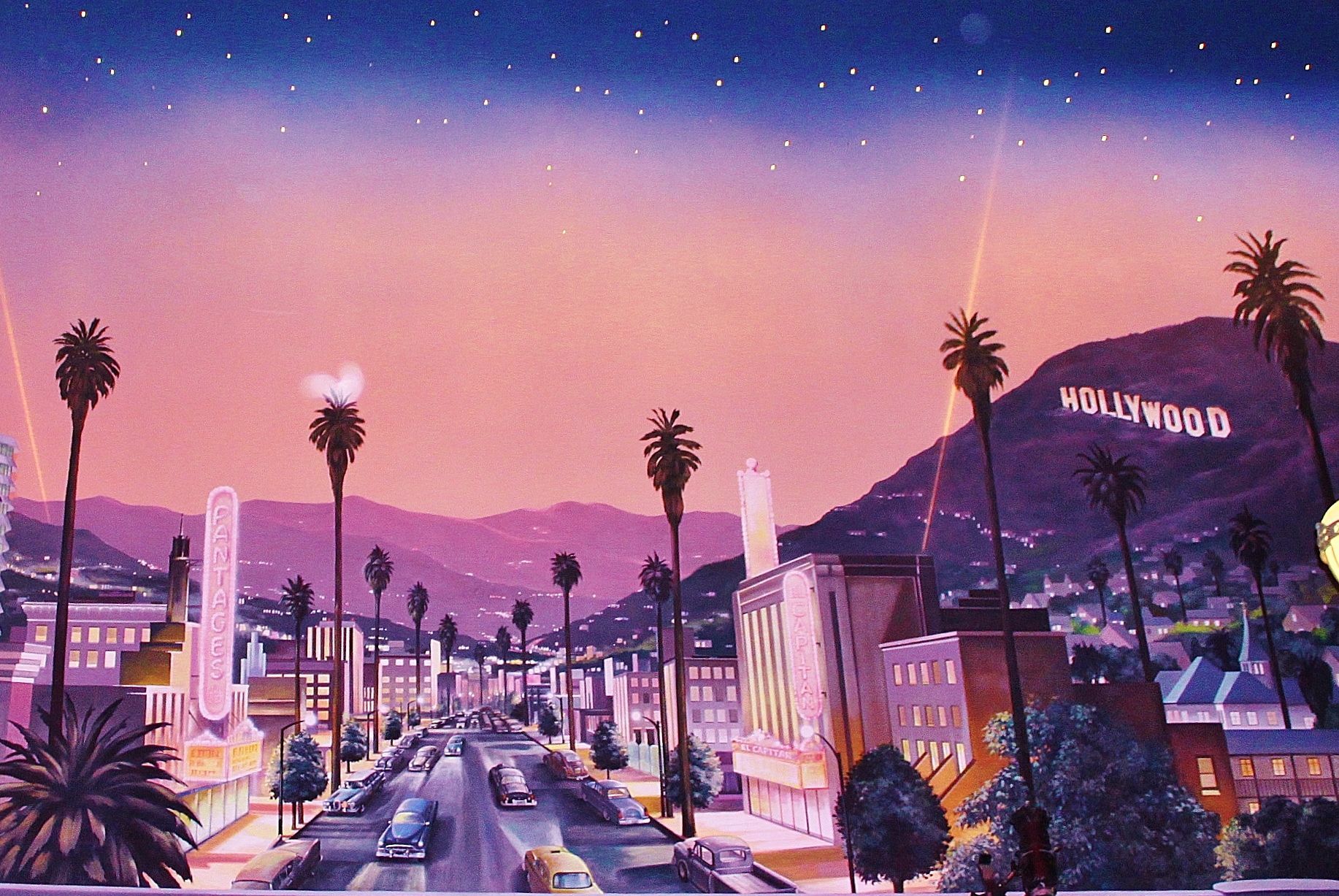 Hollywood Retro Wallpaper Free Hollywood Retro Background