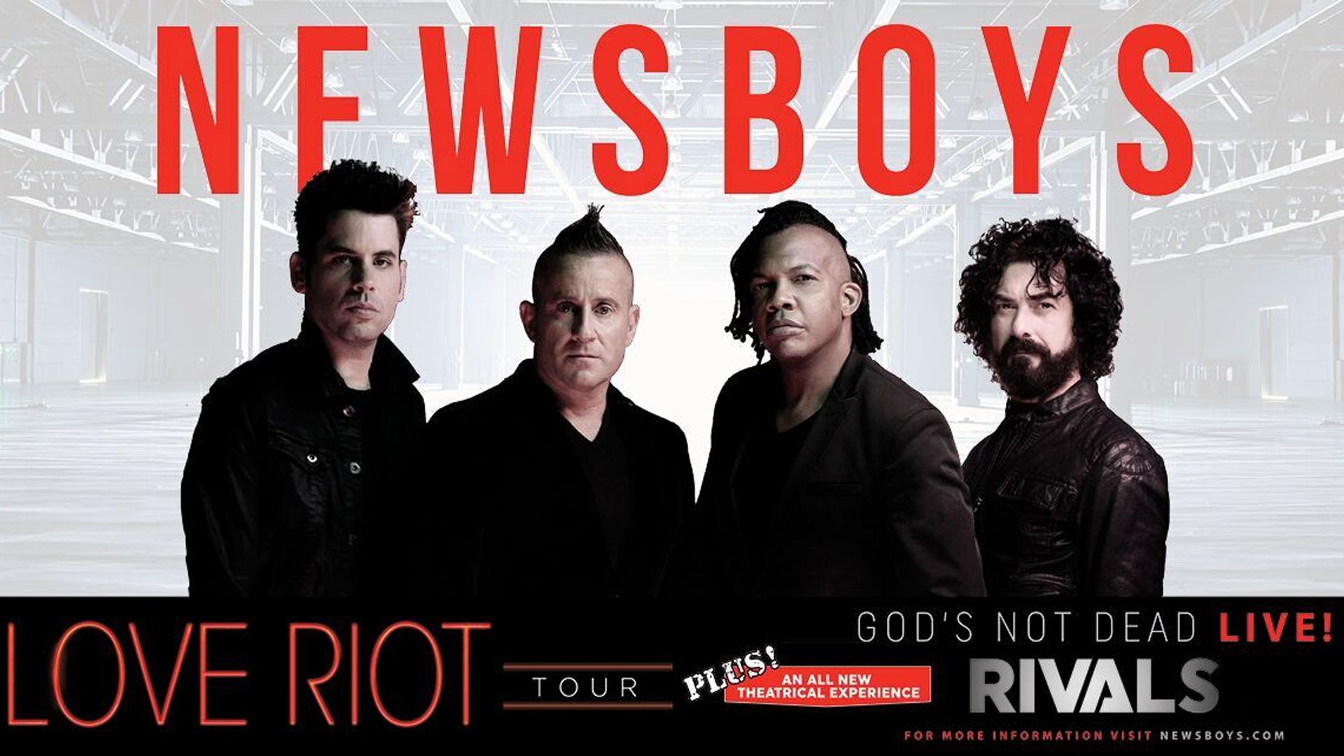 Newsboys Riot Tour Civic Auditorium and Coliseum
