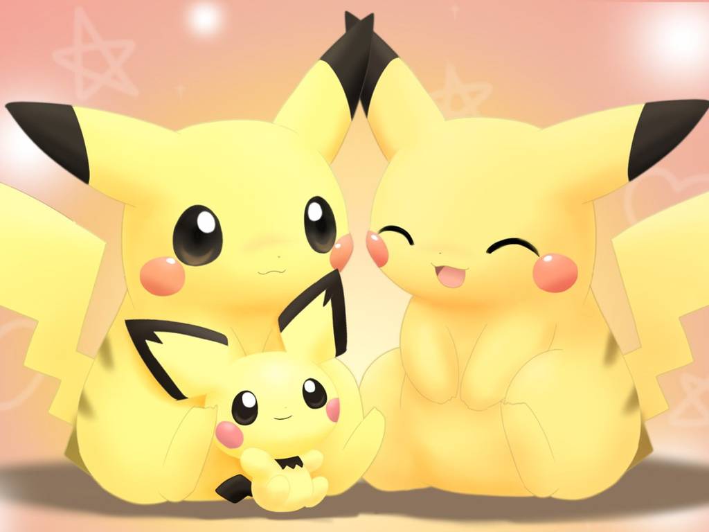 Free download cute pikachu family cute pikachu family [1024x768] for your Desktop, Mobile & Tablet. Explore Kawaii Pokemon Wallpaper. Cool Pokemon Wallpaper HD, Cute Pikachu Wallpaper, Cute Pokemon Wallpaper for Android