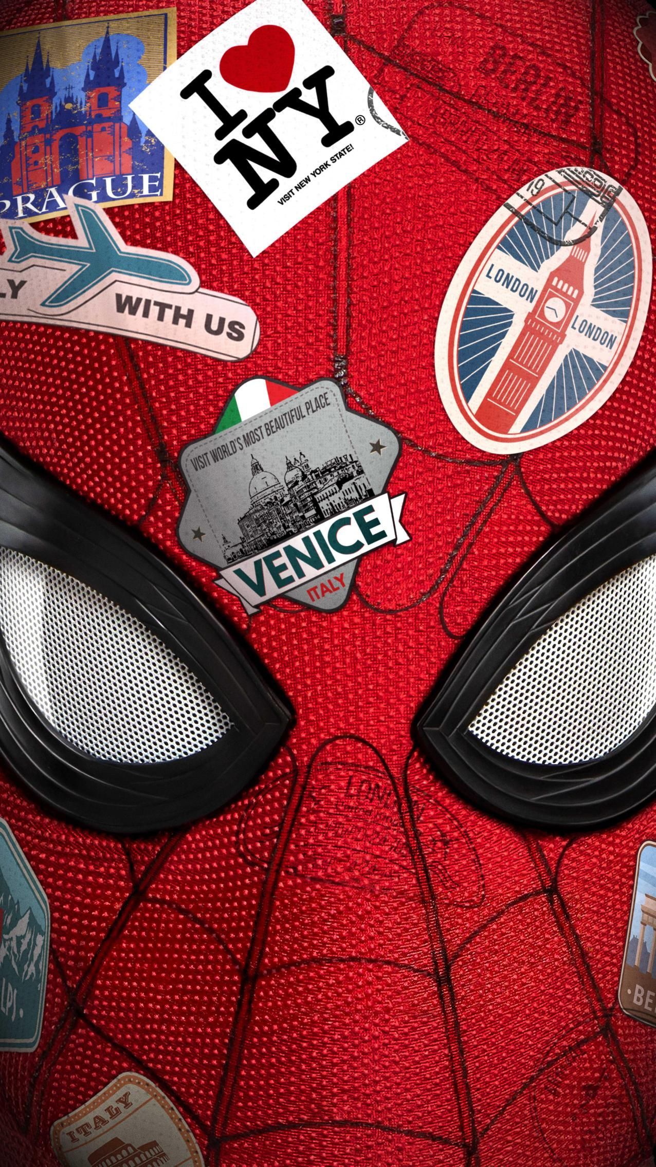 Wallpaper For Spider Man: Far From Home (2019). Pahlawan Marvel, Pahlawan Super, Laba Laba