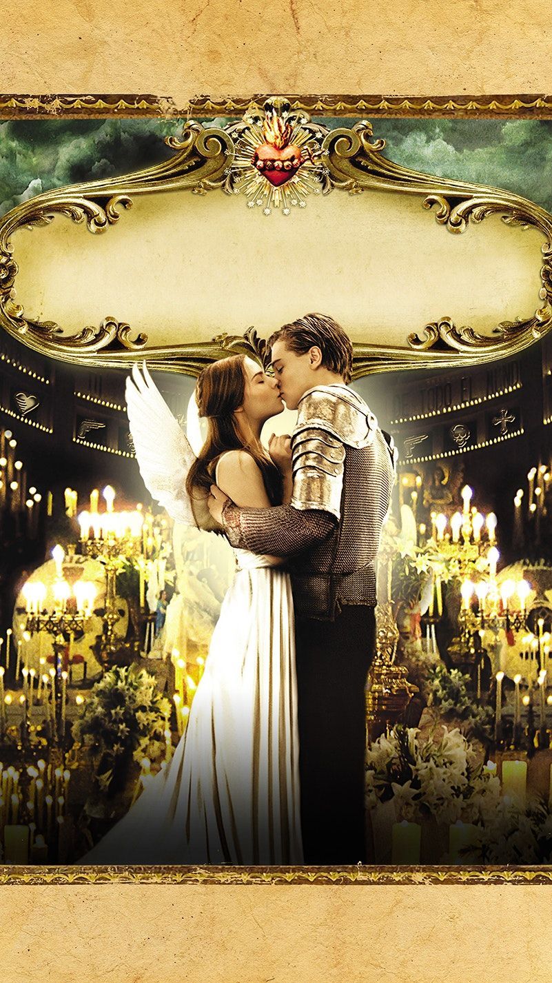 Romeo + Juliet (1996) Phone Wallpaper. Moviemania. Romeo and juliet, Film romeo and juliet, Poster