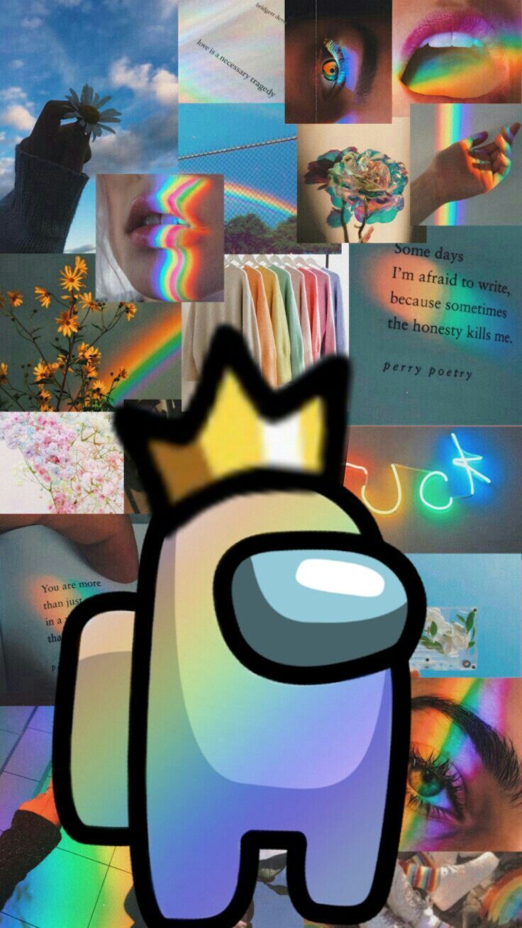 Among us arco iris. iPhone wallpaper tumblr aesthetic, Pretty wallpaper iphone, Cartoon wallpaper iphone