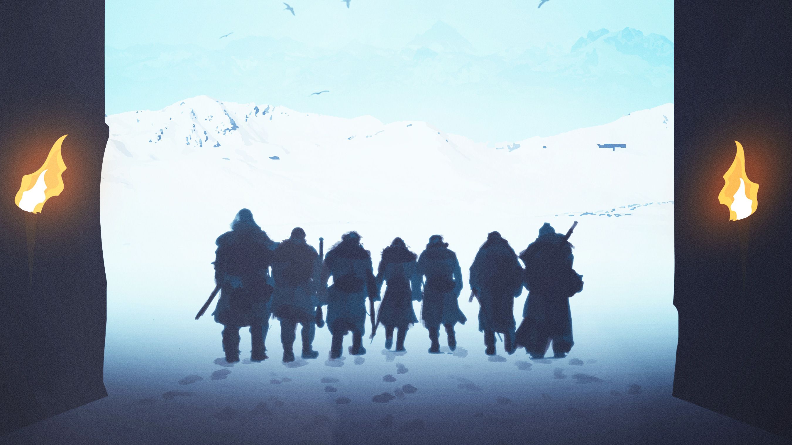 Sandor Clegane, Gendry, Beric Dondarrion, Tormund Of Thrones Monitor Wallpaper 2019 Wallpaper & Background Download