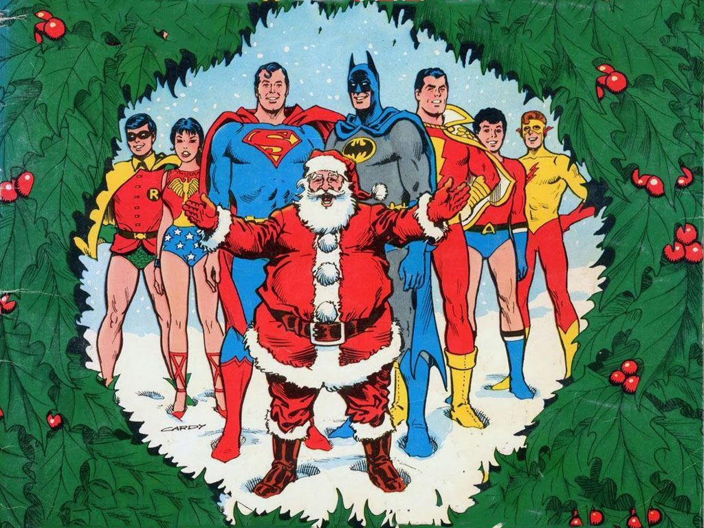DC Christmas Wallpapers - Wallpaper Cave.