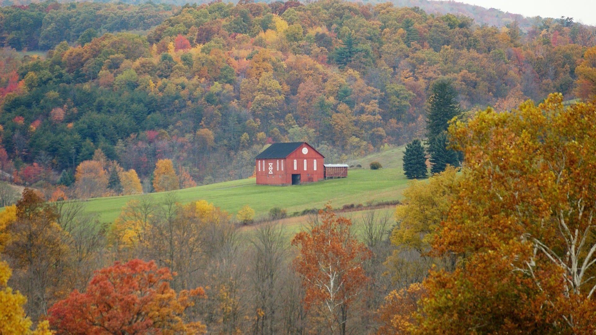 Autumn Harvest Ohio. Landscape wallpaper, Autumn landscape, Landscape