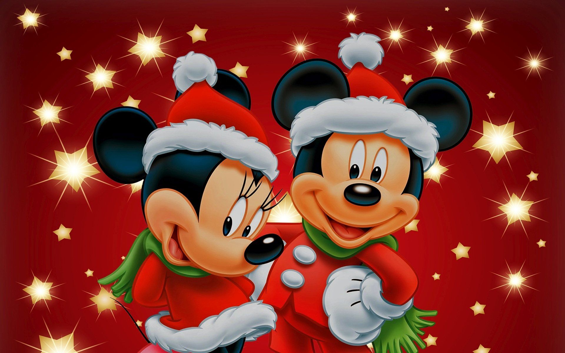 Winter Mickey Mouse Wallpaper