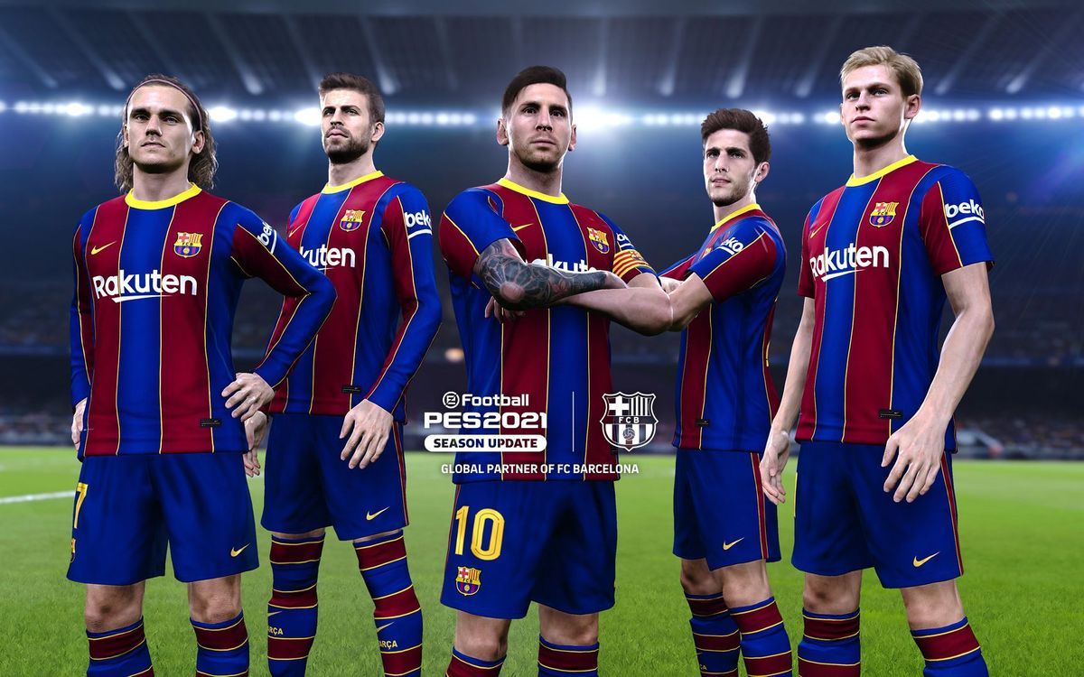 New eFootball PES 2021 FC Barcelona Edition now available