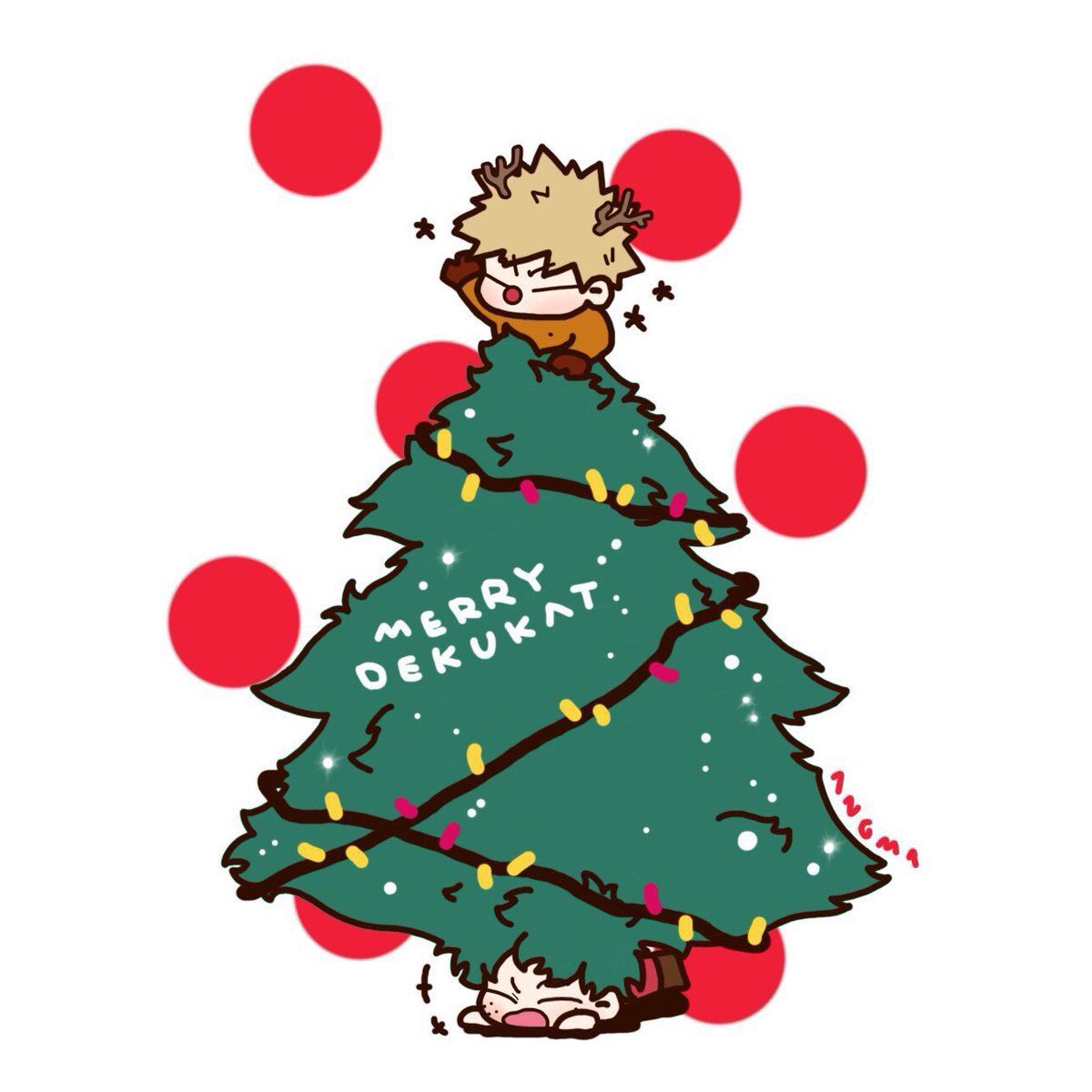 Bakugou Christmas Wallpapers - Wallpaper Cave