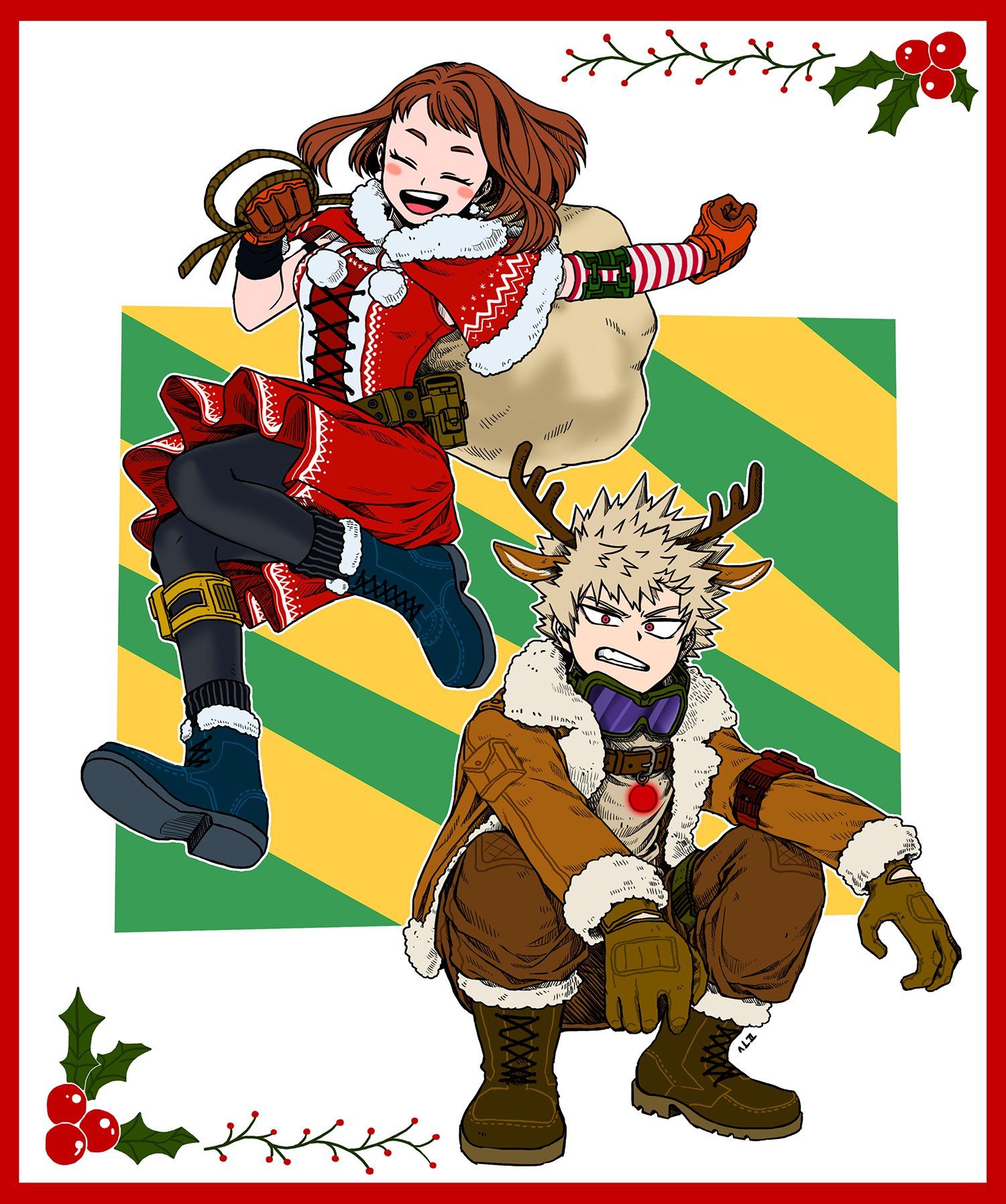 Bakugou Christmas Wallpapers - Wallpaper Cave