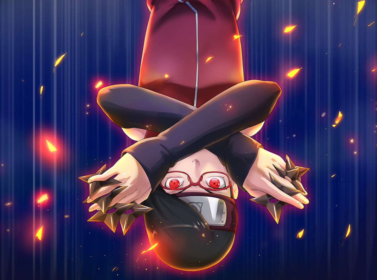 Sarada Uchiha wallpaper by ShadowToxic - Download on ZEDGE™