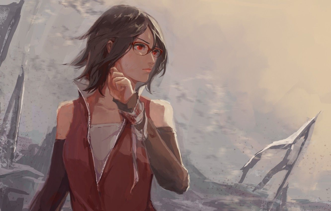 Sarada Uchiha Mangekyou Sharingan Wallpapers - Wallpaper Cave.