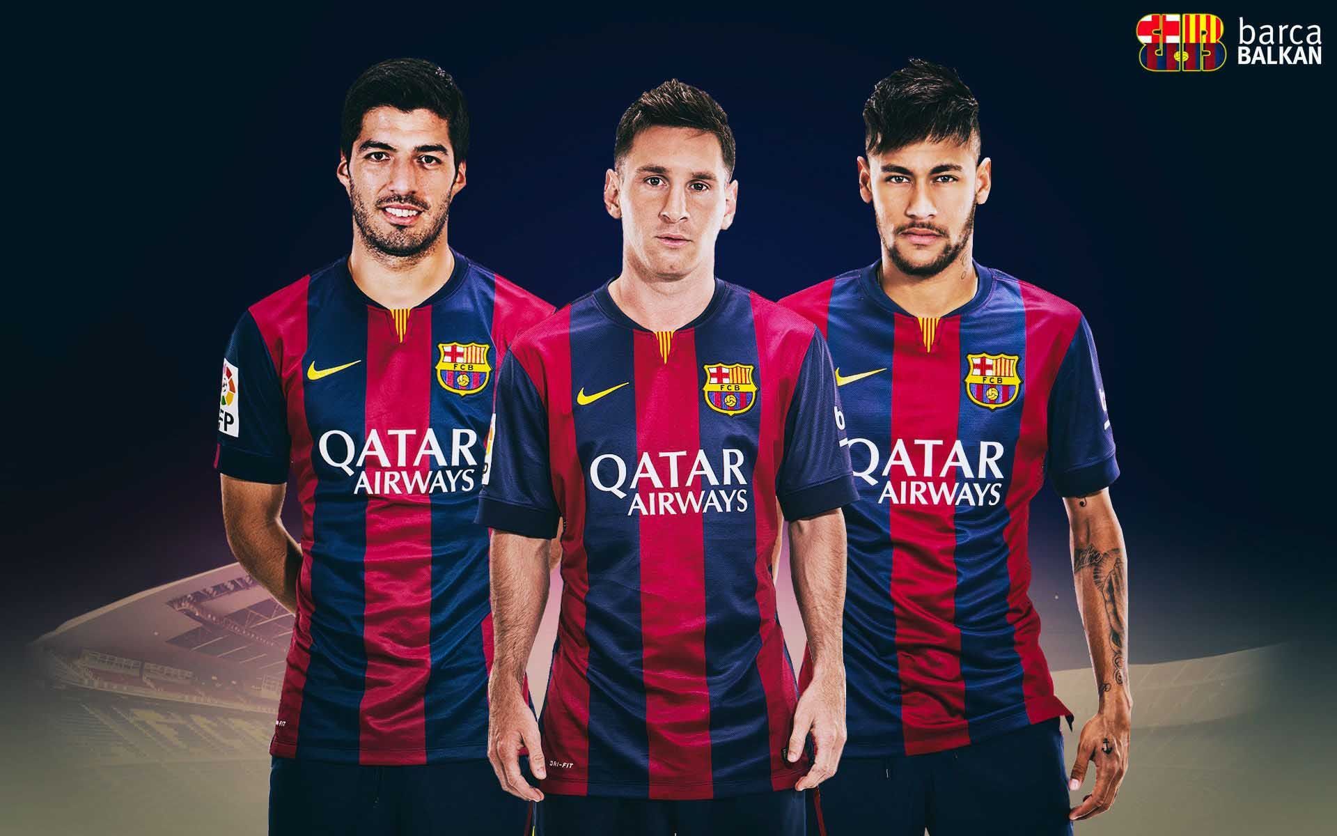 Sport Neymar Suarez Messi Football .in.com